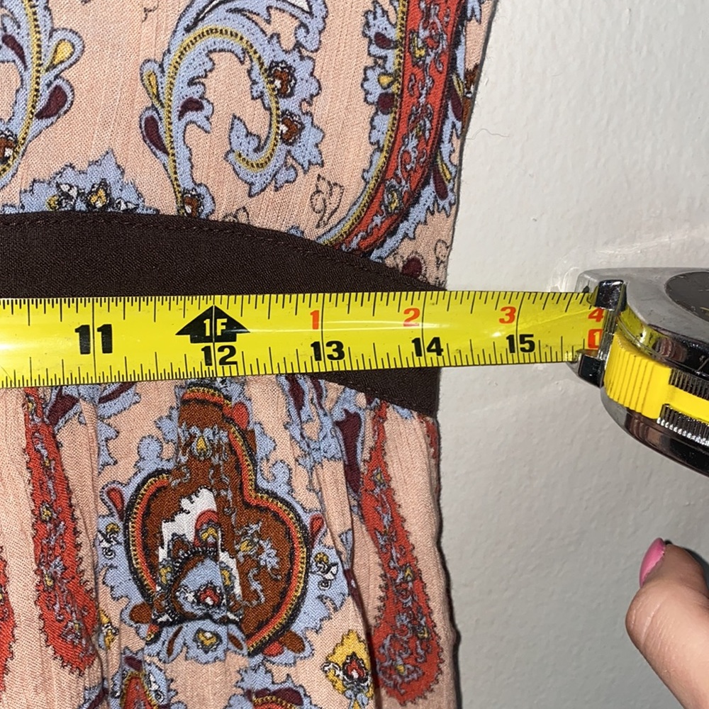 🎈Vintage Forever 21 paisley dress! - Picture 5 of 6